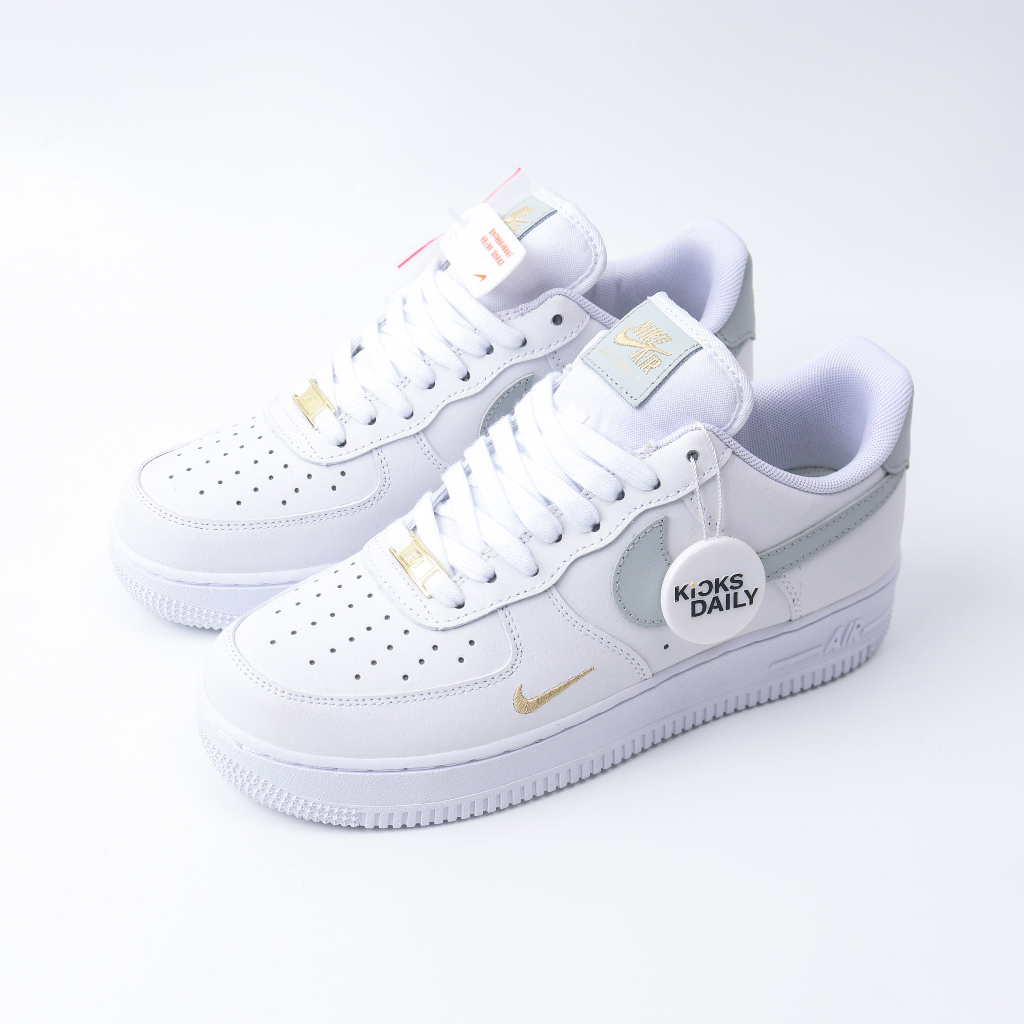 Sneakers Air Force 1 Low White Grey Gold BNIB