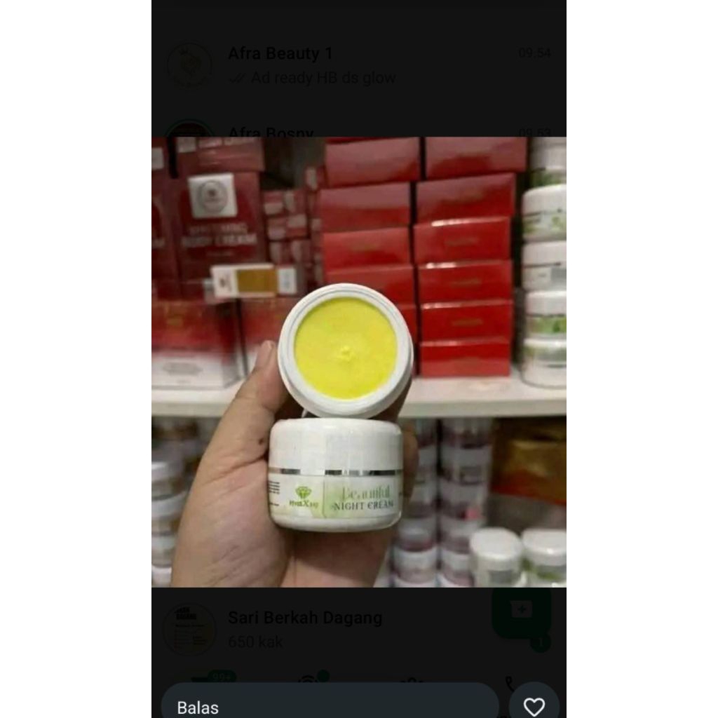 cream flek maxie glow