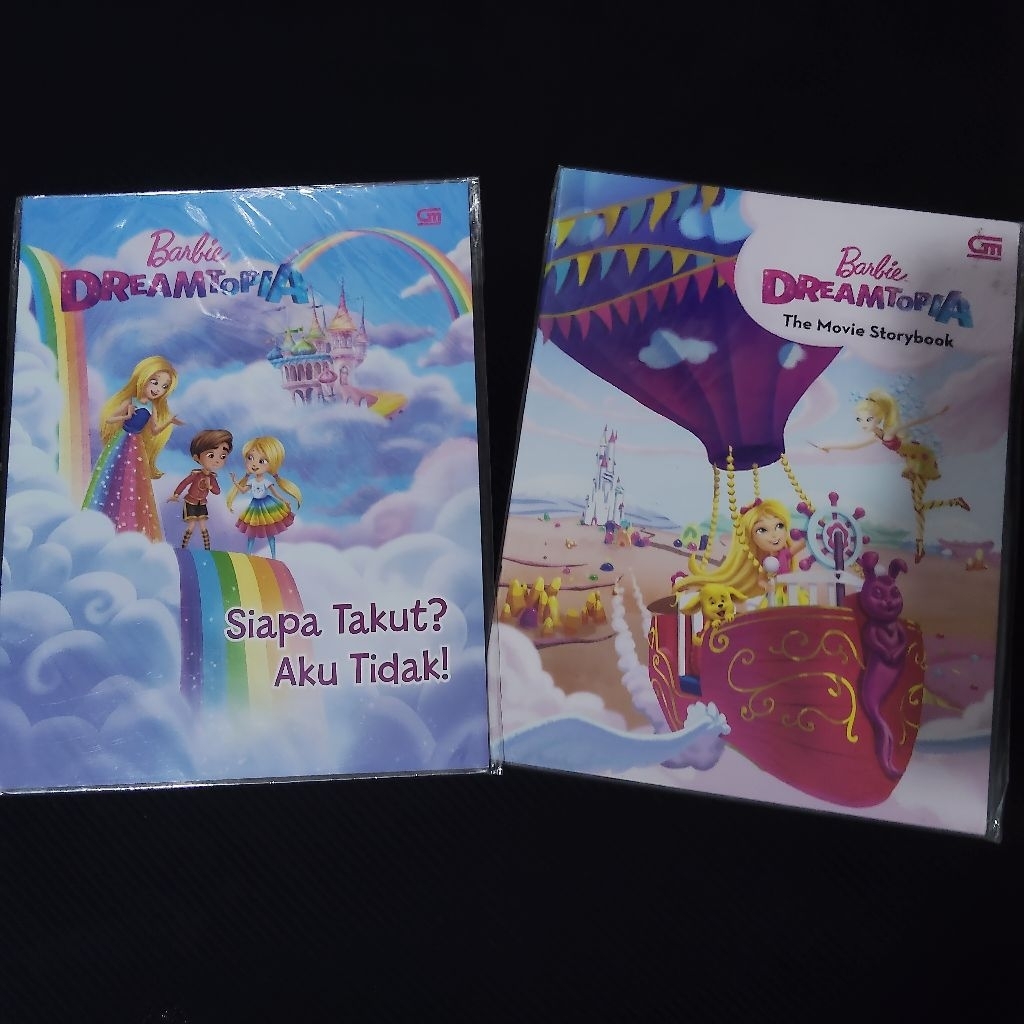 Buku Original • Buku Cerita Anak Barbie Dreamtopia - Siapa Takut? Aku Tidak & The Movie Story Book