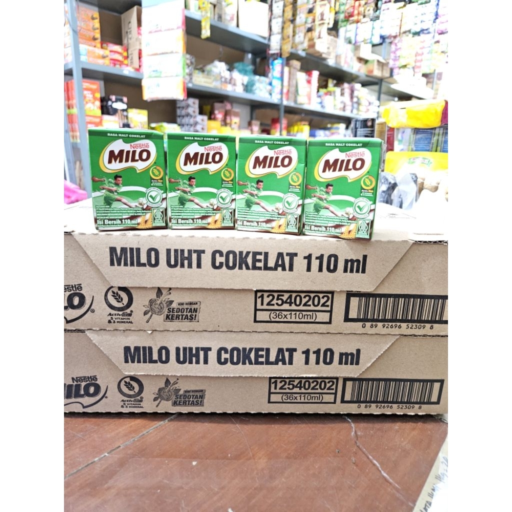 

1 Dus isi 36 MILO Coklat UHT