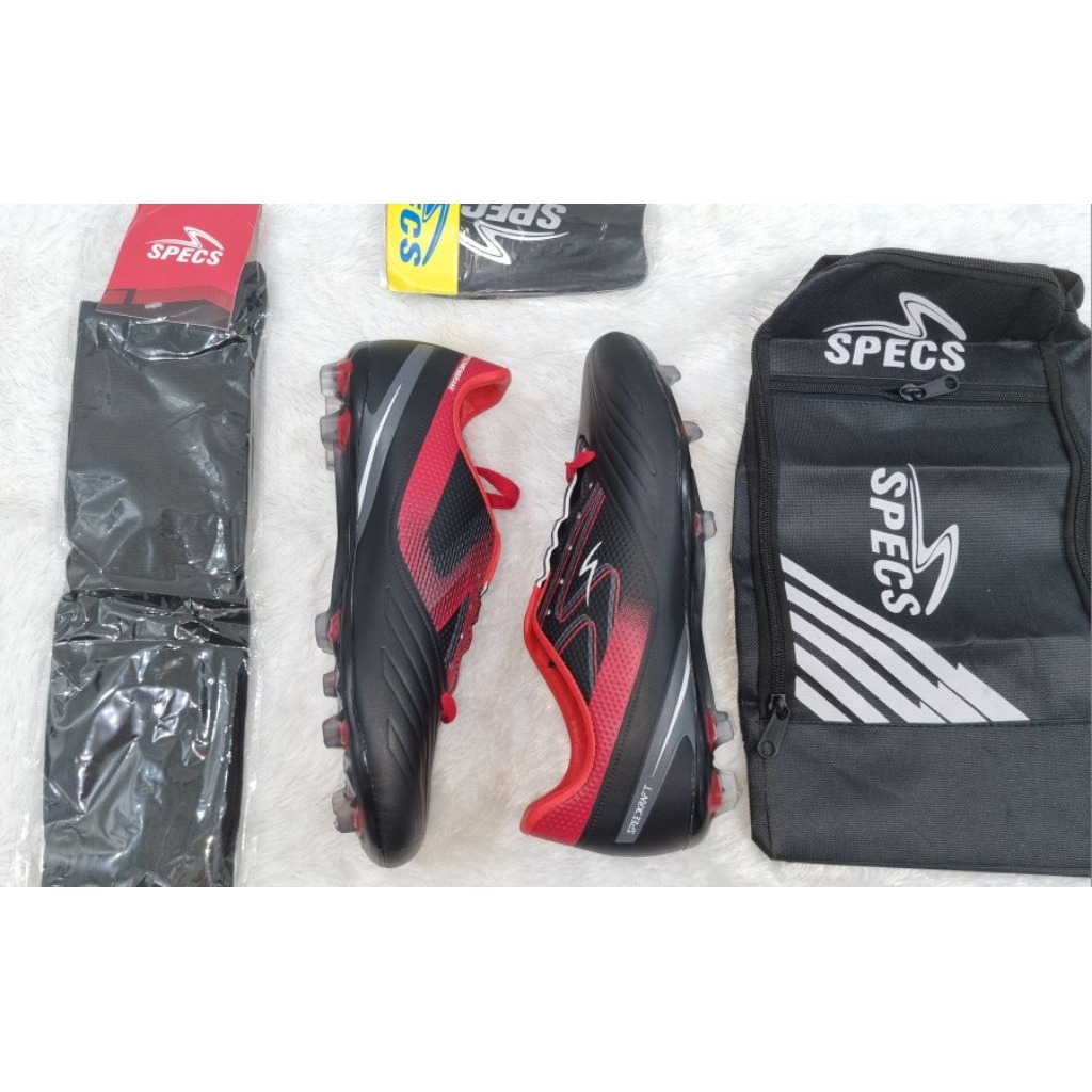 hot sale big promo promo murah paket sepatu bola dan mini soccer specs ultra sol bening grade ori