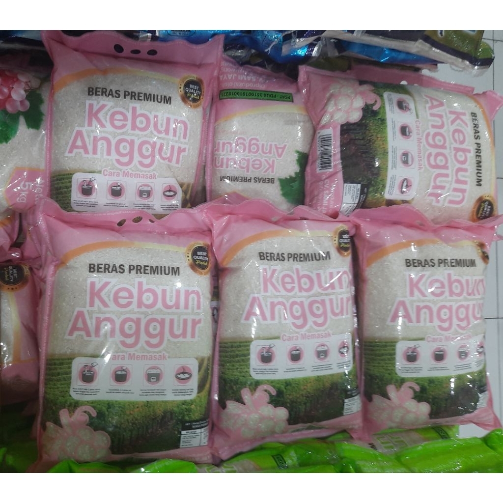 

Beras Punel Kebun Anggur Pink 5kg / Beras Punel / Beras Premium / Beras Banyuwangi / Beras Osing