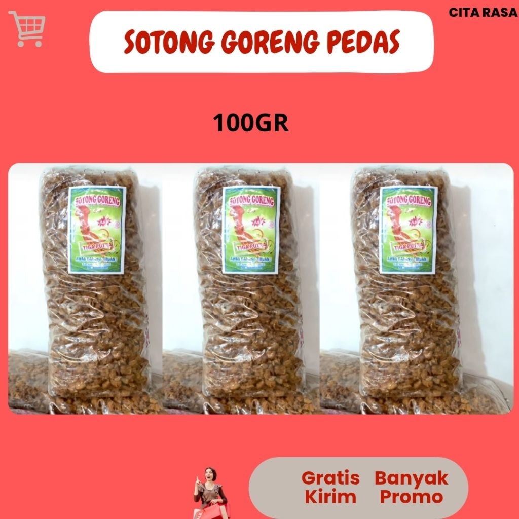

SOTONG GORENG PEDAS 100GR