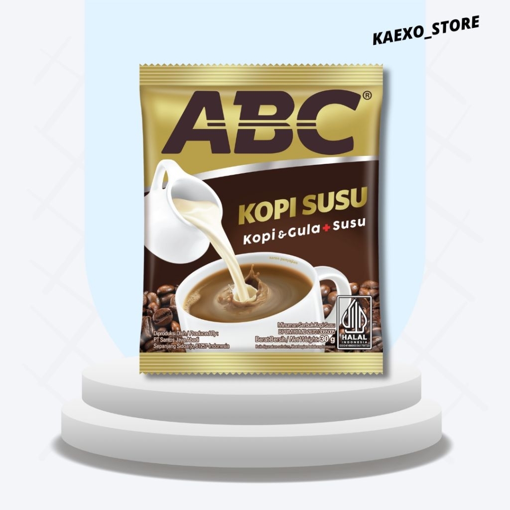 

ABC Kopi susu Sachet || Kopi & Gula + Susu