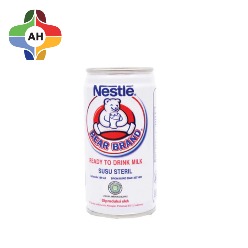 

Bear Brand Susu Steril Menjaga Daya Tahan Tubuh - 189ml / Apotek Hutama