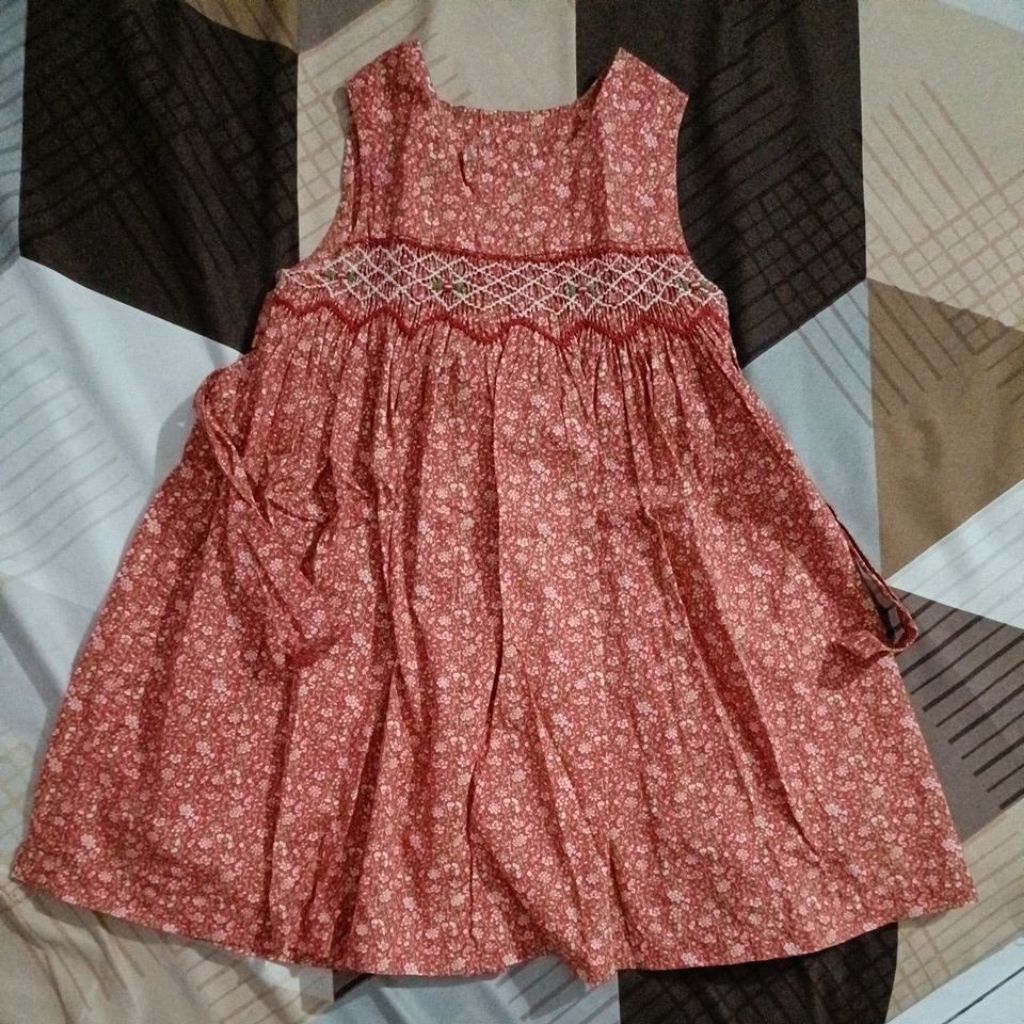 dress anak smoke 3T