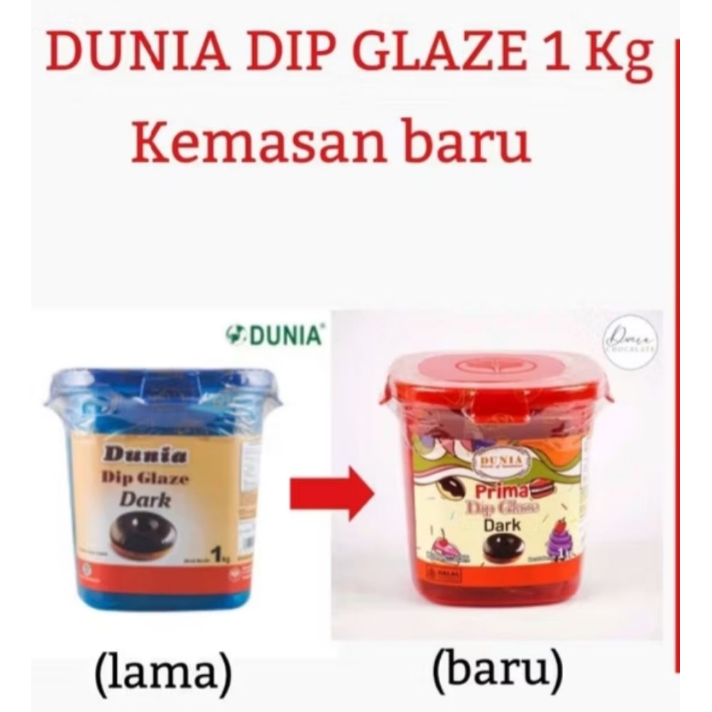 

DUNIA DIP GLAZE DARK PRIMA 1 KG