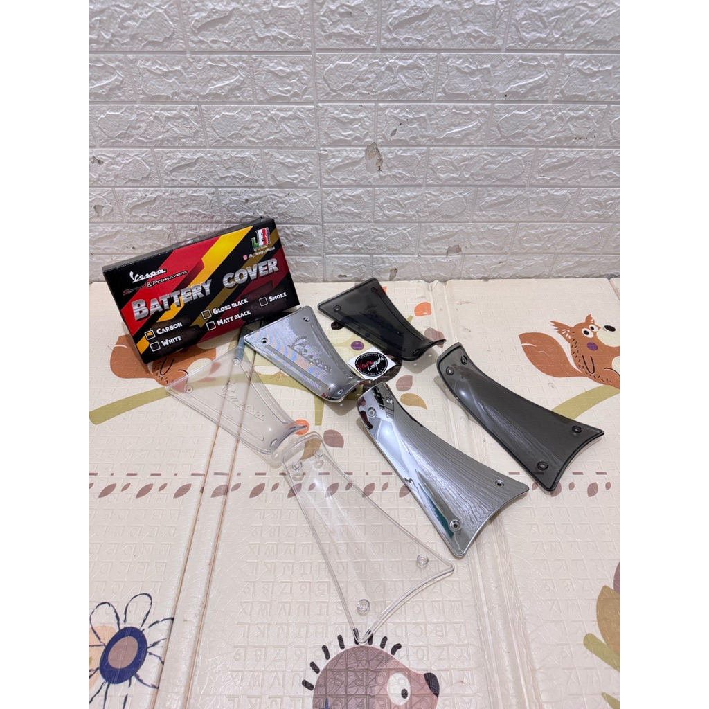 JB Design battery cover/Cover aki tutup aki JB Design vespa sprint primavera 2024 2025