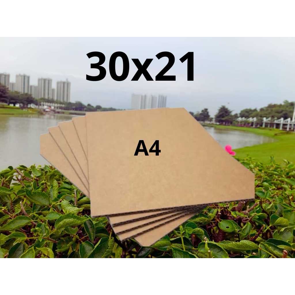 

kardus lembaran uk L 30 T 21