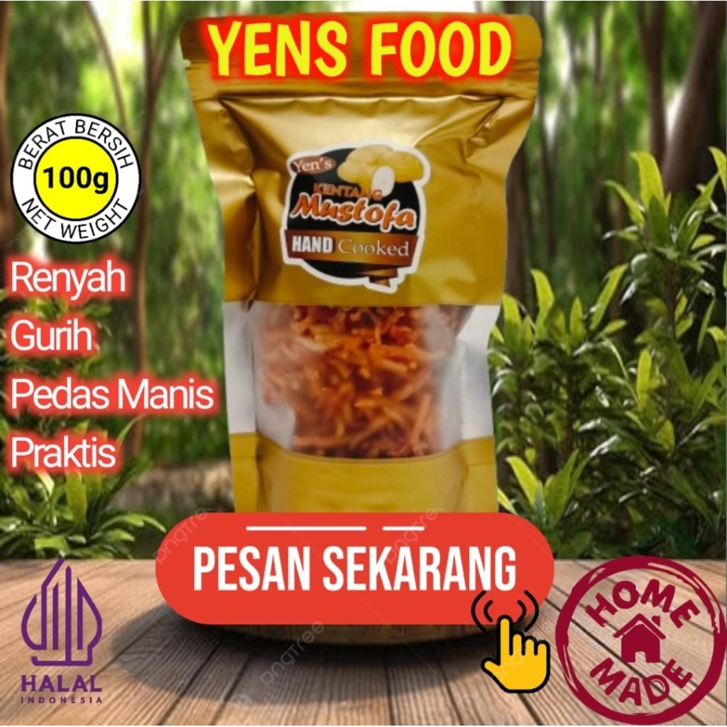 

Kentang Mustofa - Mustofa | Pedas Manis 100 gram