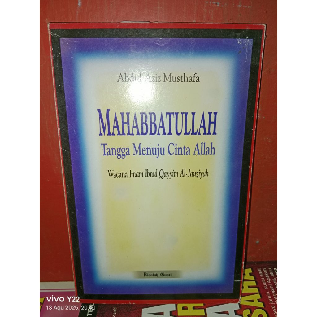 BUKU MUHABBATULLAH BUKU BEKAS (ORIGINAL)