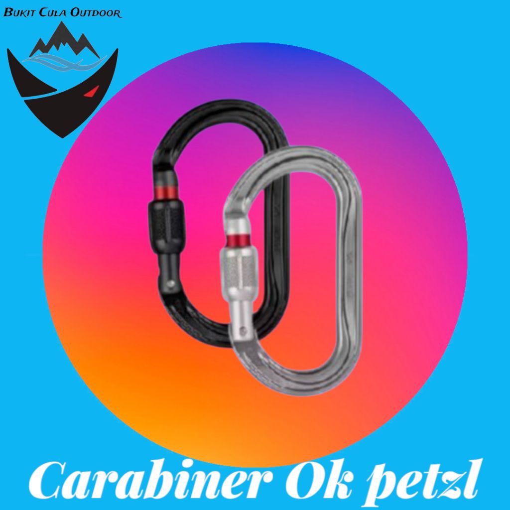 Carabiner petzl ok / Carabiner petzl ok/ cuncin kait, carabiner screw lock