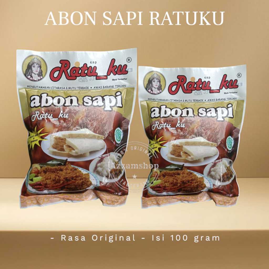 

Abon sapi ratuku 100gram rasa original