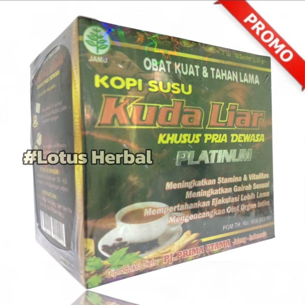 

Kopi Susu Kuda Liar Platinum 100%Original