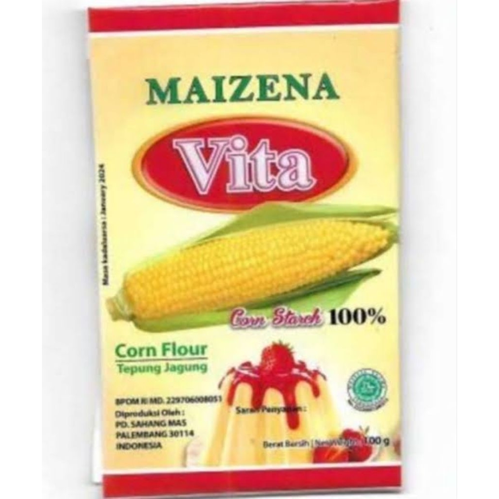 

Tepung Maizena atau Vita Maizena Kemasan 100g