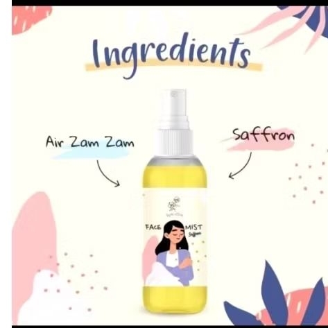 Facemist safron by mutber