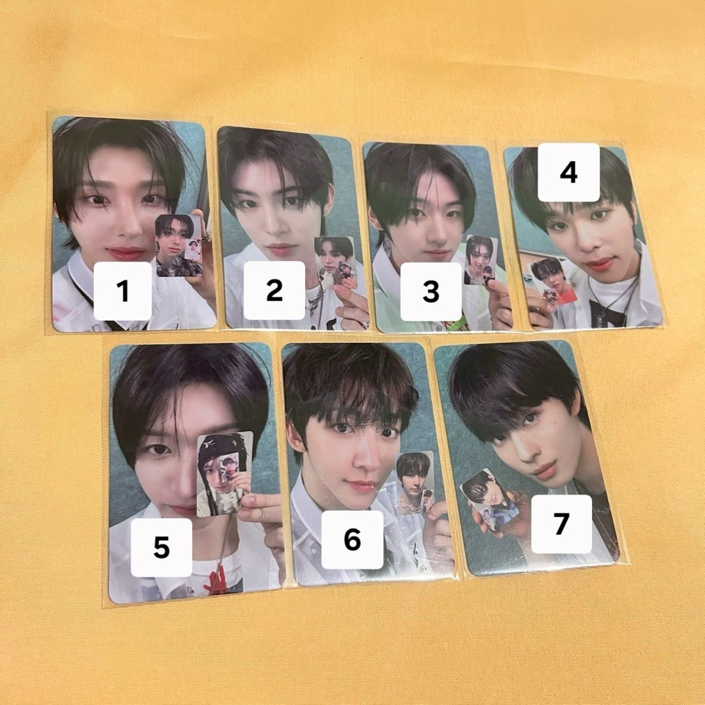 [READY STOCK] PC PHOTOCARD KICKFLIP KYEHOON AMARU DONGHWA JUWANG MINJE KEIJU DONGHYEON POB JYPSHOP F