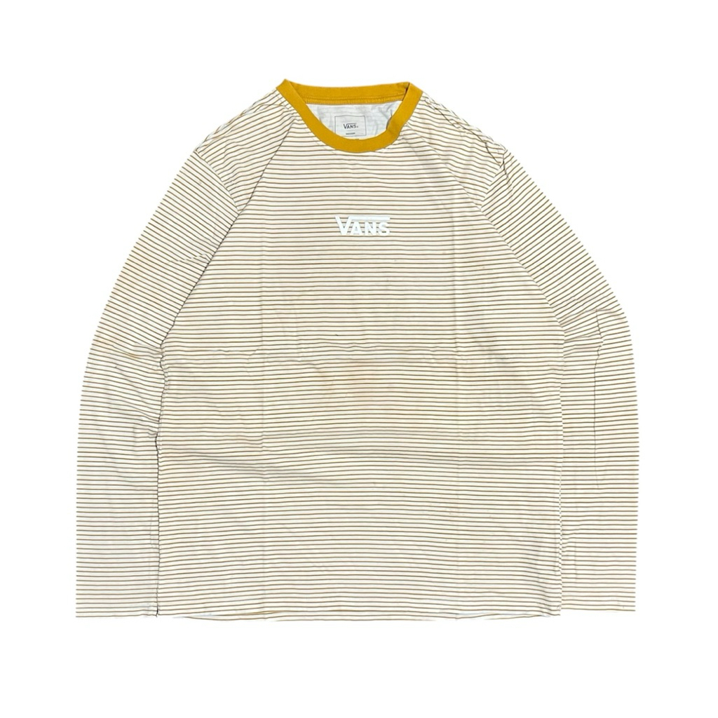 Kaos Lengan Panjang Vans Stripe • Longsleeve Vans Stripe