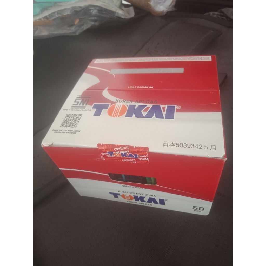 Korek gas tokai original 1 box isi 50pcs