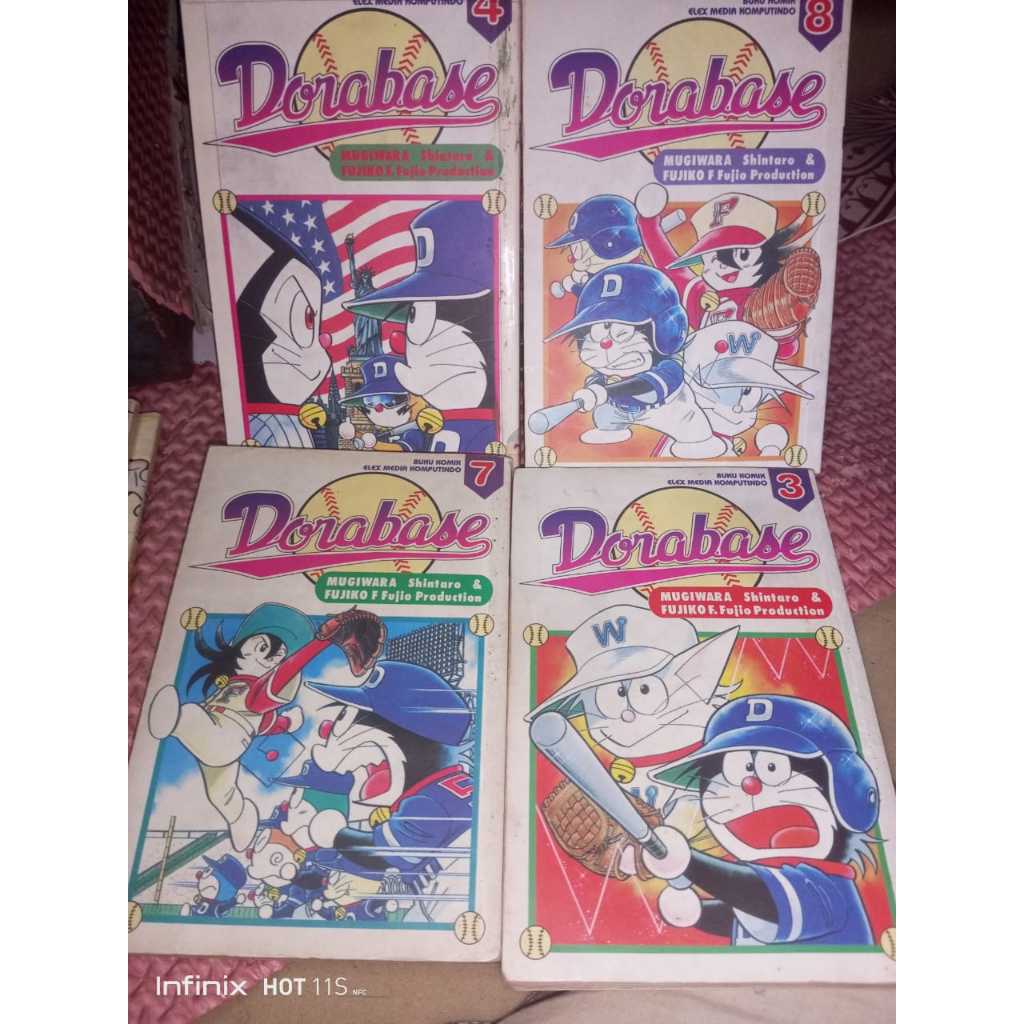 Komik Dorabase  -  medabots - tokkyu - wild base ballers wbb