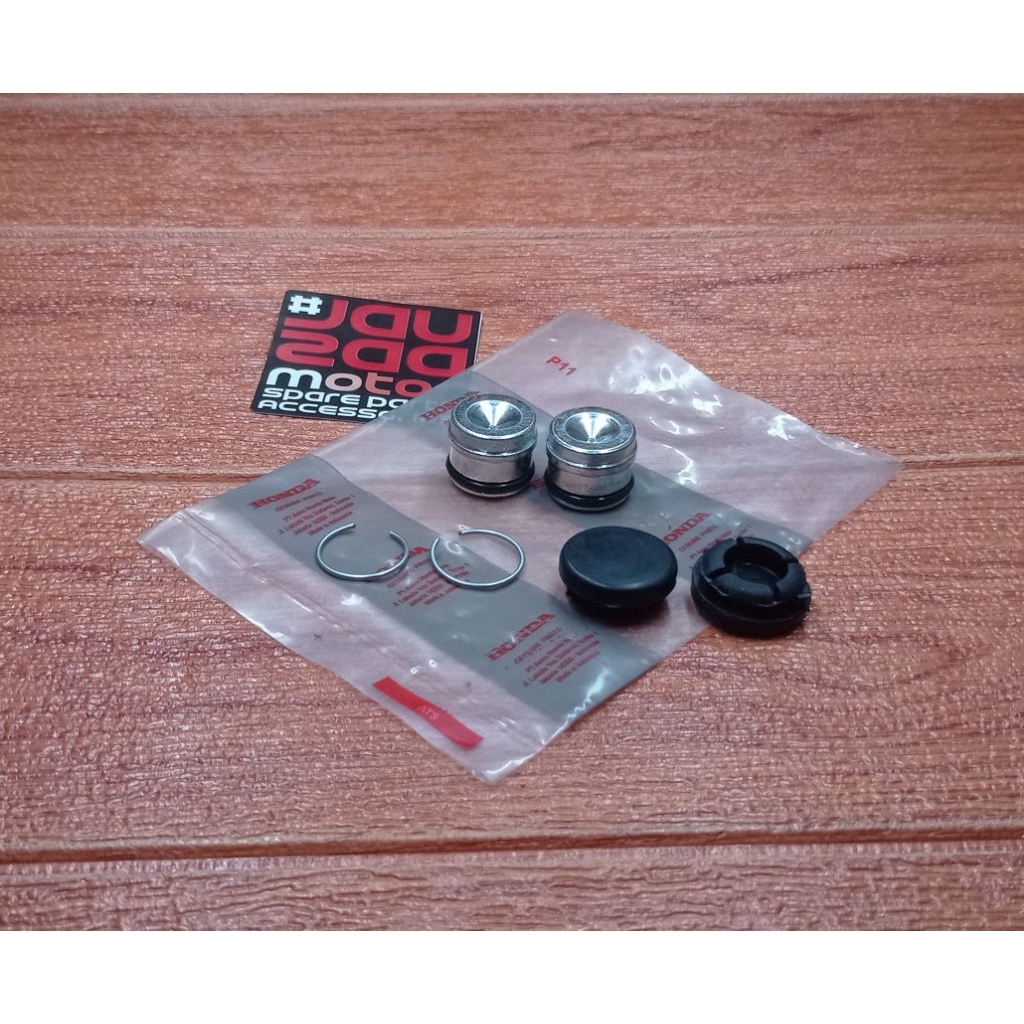BAUD BAUT TUTUP   AS SHOCK PLUS RING SHOCK DEPAN GRAND SUPRA SUPRA X