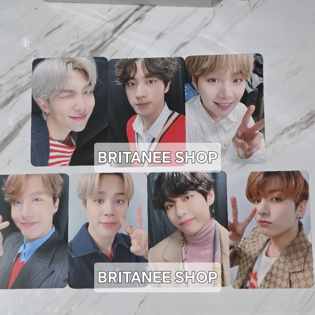 OFFICIAL PHOTOCARD PC MPC BTS Map of the Soul Lightstick