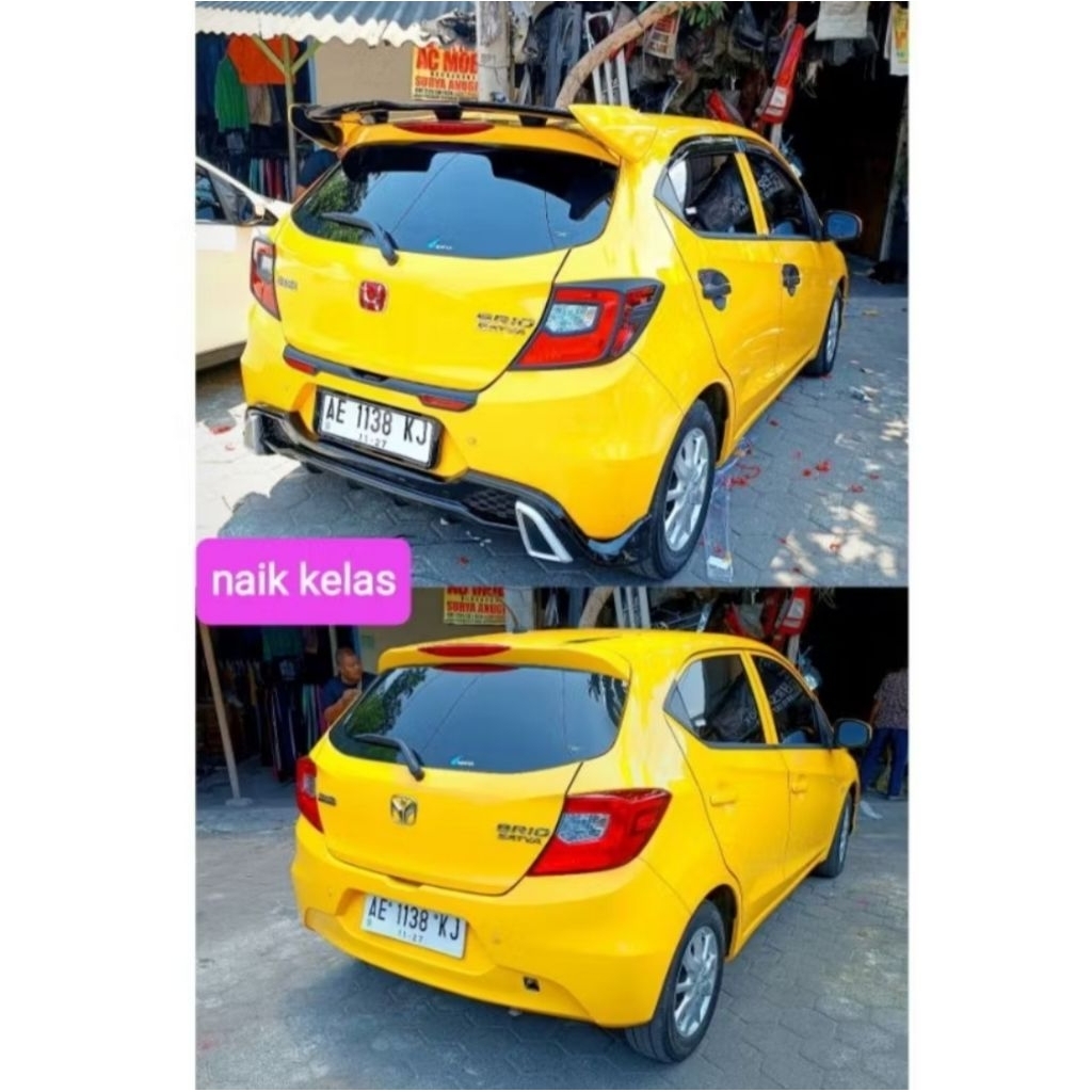 Spoiler Topi belakang all new brio Urbanit Elegan brio satya