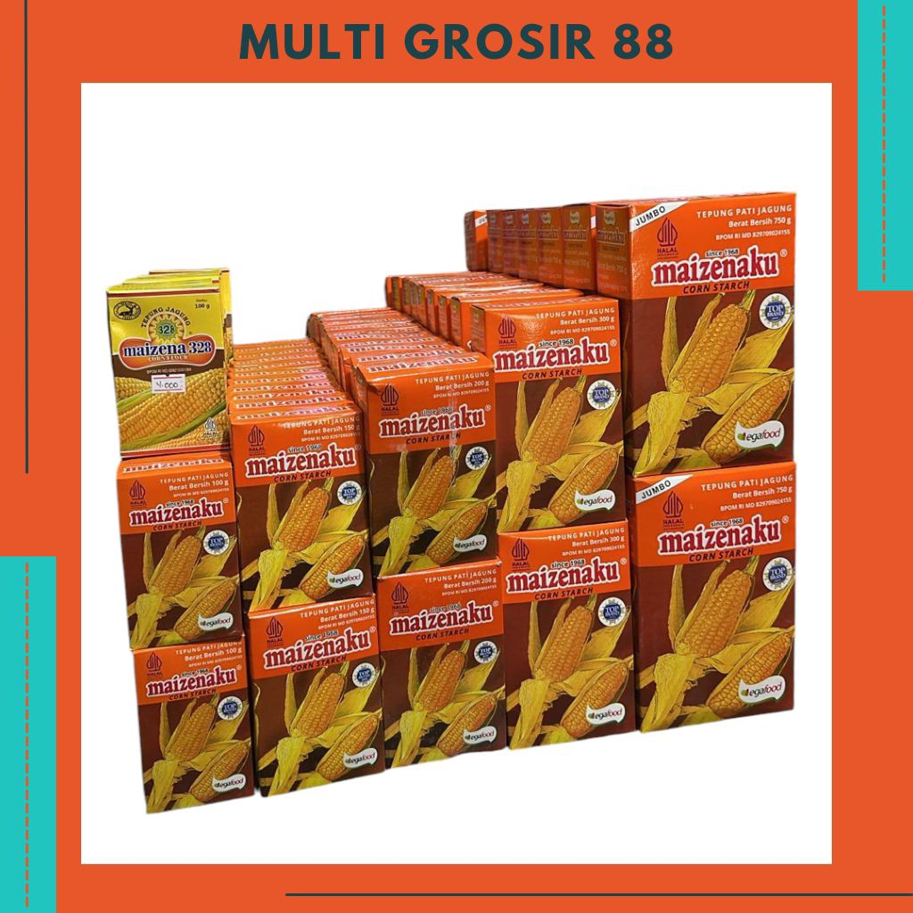 

MG88 Maizenaku Tepung Pati Jagung Corn Starch 100 150 200 300 750 Gram
