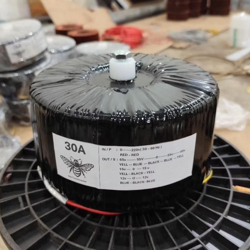 TRAFO TOROID DONAT 30A 65V-55V MURNI BERGARANSI