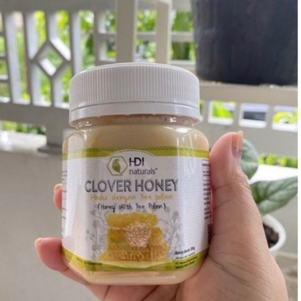 

madu clover honey 250gr exp 2028 ori free sendok kayu