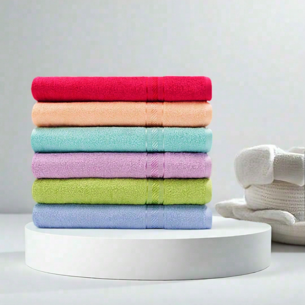 ori /asliihanduk merah putih 50x100cm handuk mandi dewasa BAHAN KATUN