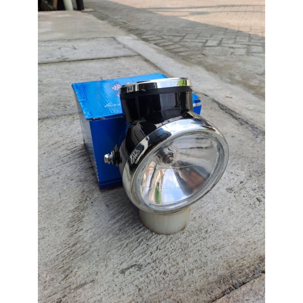 Batok CD90 bornfree batok cd90 hitam reflektor set spiodo bornfree