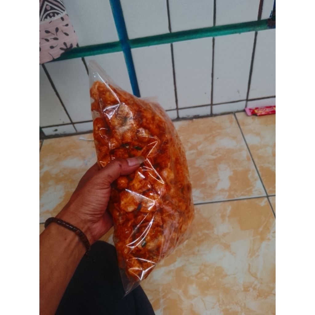 

siomay mini/siomay kering/somay kering pedas/pedas daun jeruk/bumbu pedas