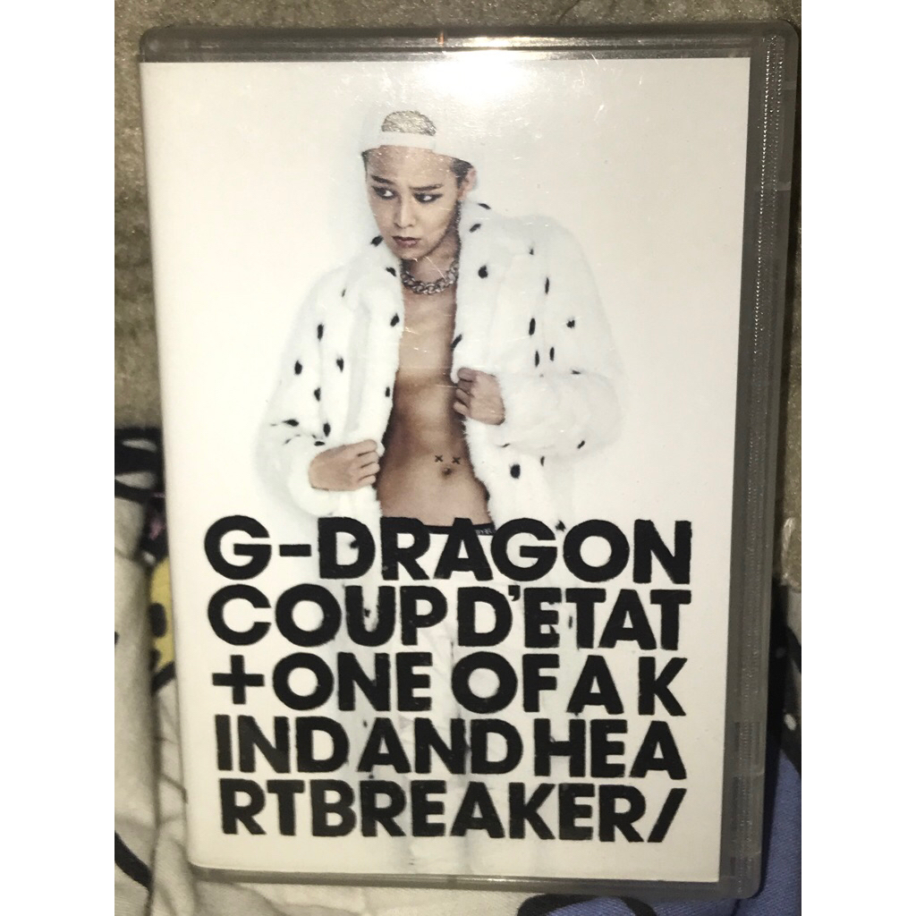 G-DRAGON BIG BANG COUP D’ETAT ONE OF A KIND HEARTBREAKER PLAYBUTTON JAPAN