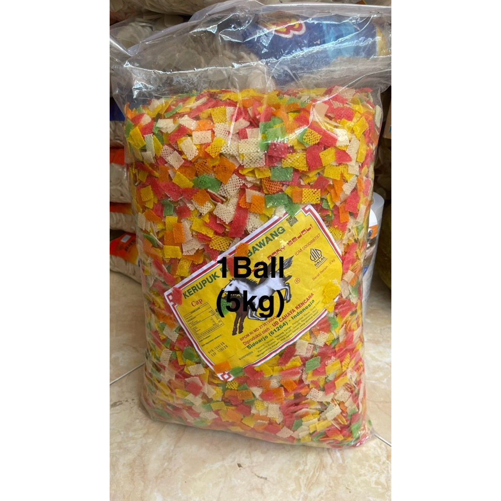 

Keruput net warna 1ball (5kg) / Kerupuk taro warna / Kerupuk taro mini warna