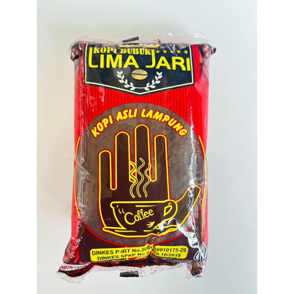 

Kopi Lima Jari 100 Gram Robusta Bubuk