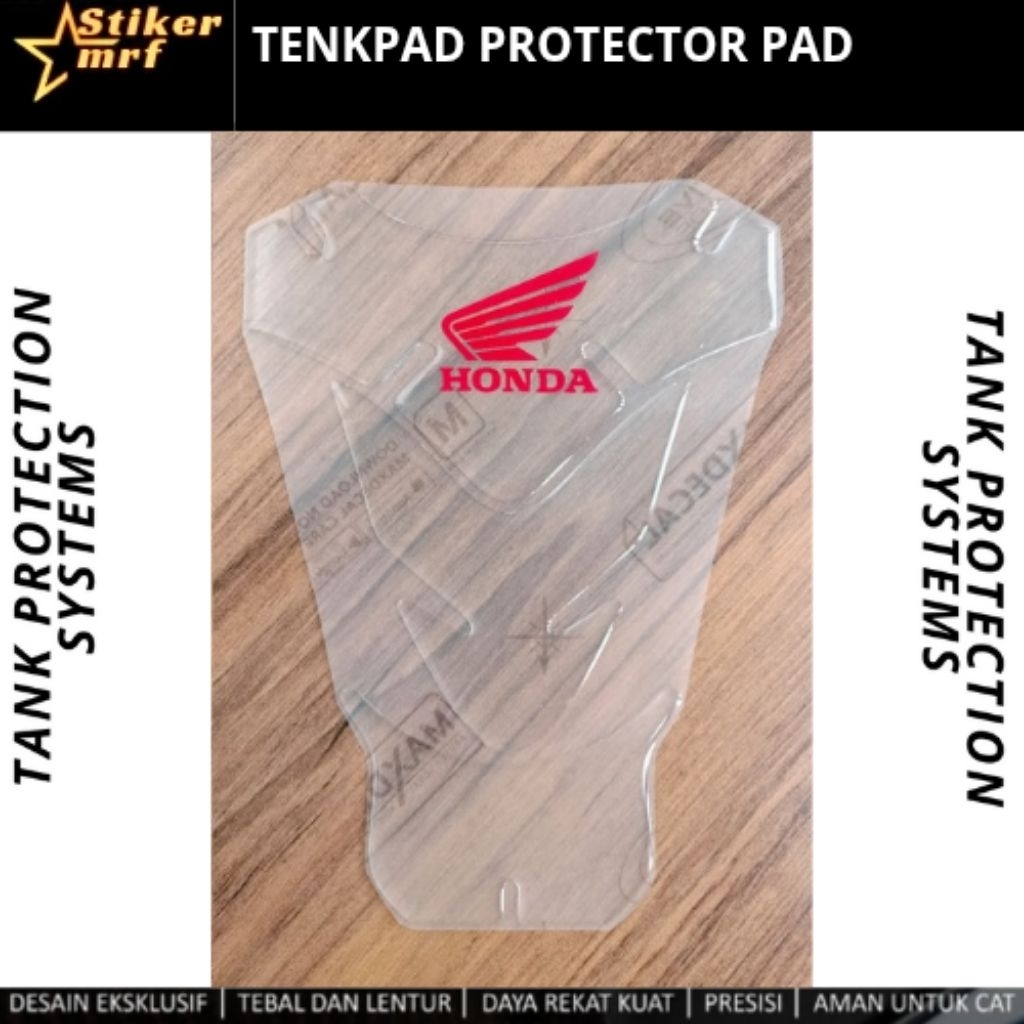 Stiker Timbul protector pad tankpad CBR 150R CBR 250RR CB 150R old transparan / Stiker Timbul tankpa