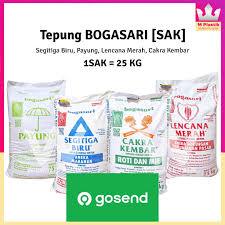 

Tepung Segitiga Biru Cakra Kembar 25kg - Premium Instant Flour for Baking, Cooking, and More - Authentic Packaging
