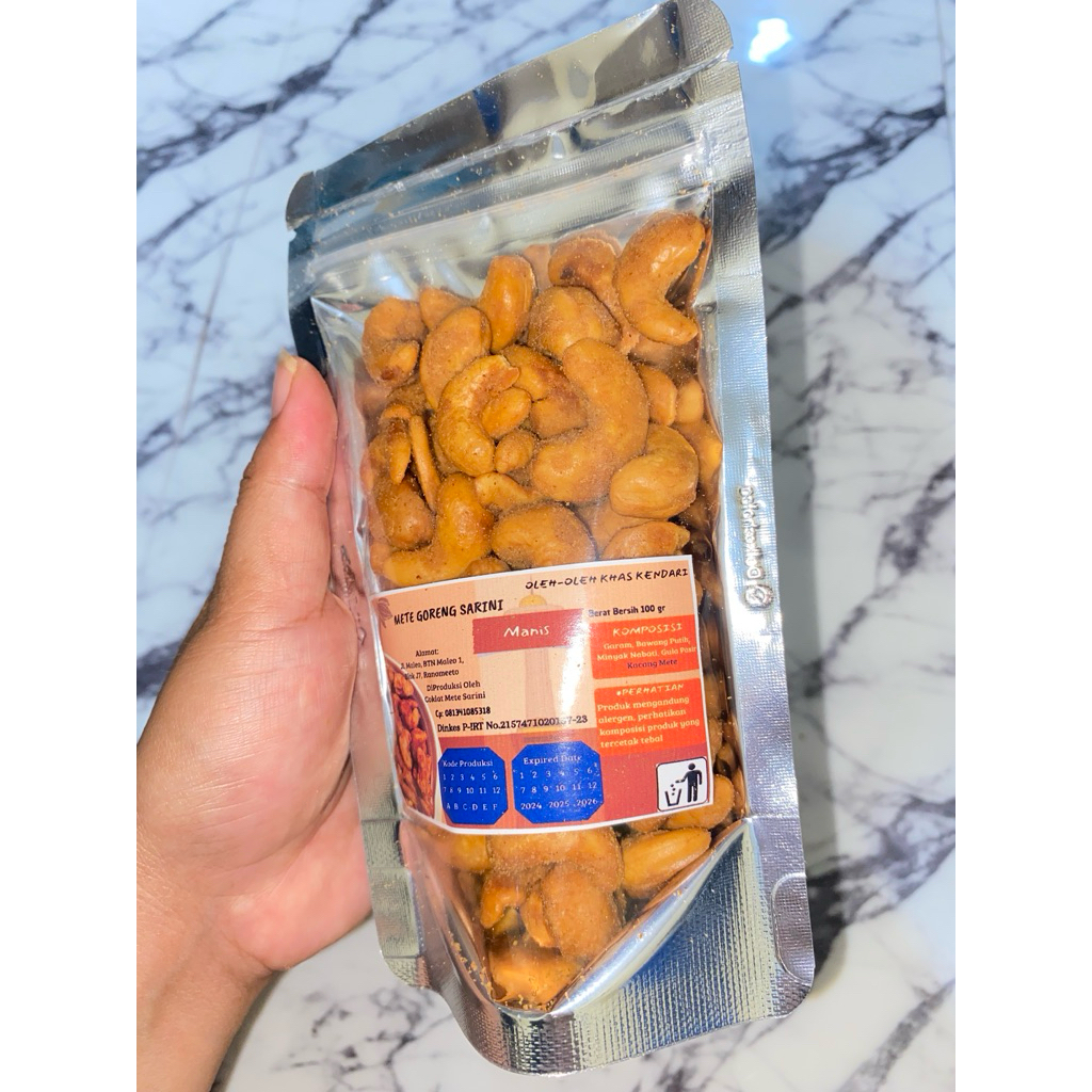 

Mete Goreng Manis 100gr