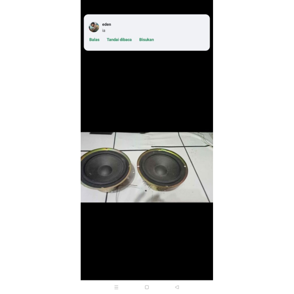 speaker 6inch midbass