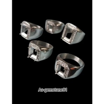Emban Cincin Ring |Titanium|kotak fuel zirkon-new