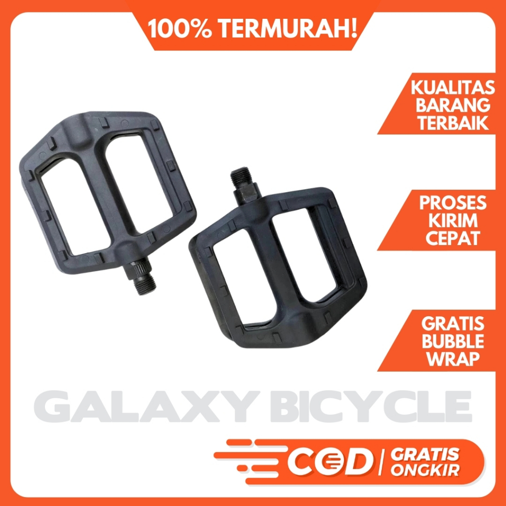 Pedal Sepeda  P04 DU Bearing Sepeda MTB Roadbike Fixie BMX Federal Commuter bike Minion Minivelo Gra