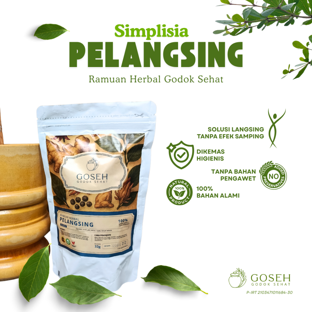 

Ramuan Pelangsing - Godok Sehat - 100% Bahan Alami