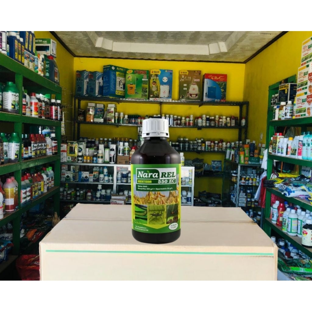 Insektisida Nararel 550EC kemasan 1 Liter Walang Sangit Wereng