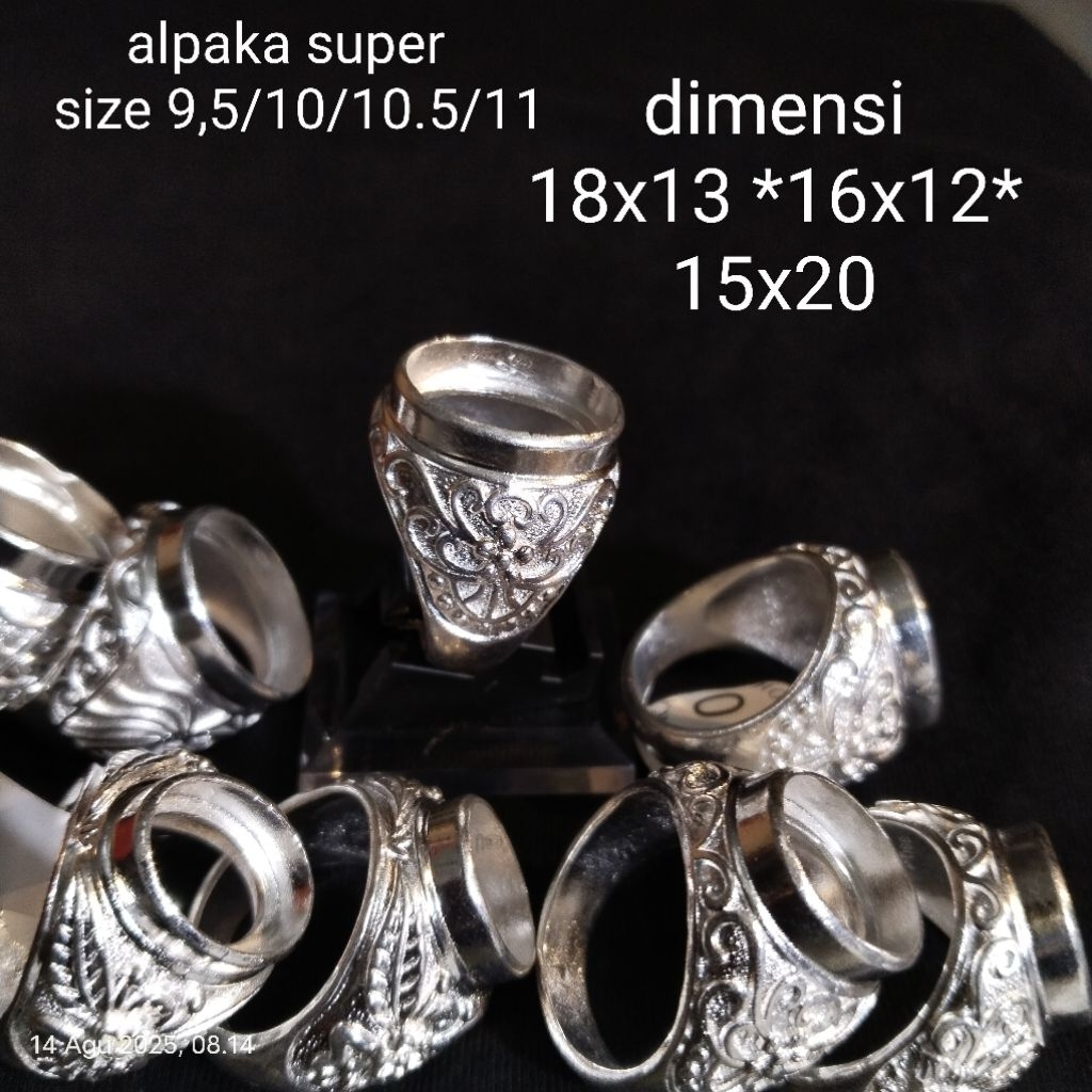RING CINCIN ALPAKA SUPER SSQ HONGKONG