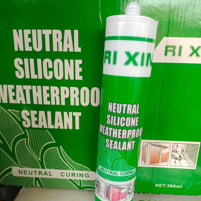 Ri Xin 300 Lem Silicone Sealant / Sealant Silicone Netral RIXIN Lem Sealant Silicone Netral/Lem Kaca