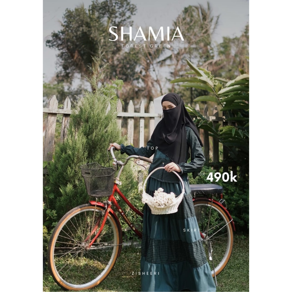 Zisheeri Shamia One Set Dengan Bahan Full Katun yang Exclusive
