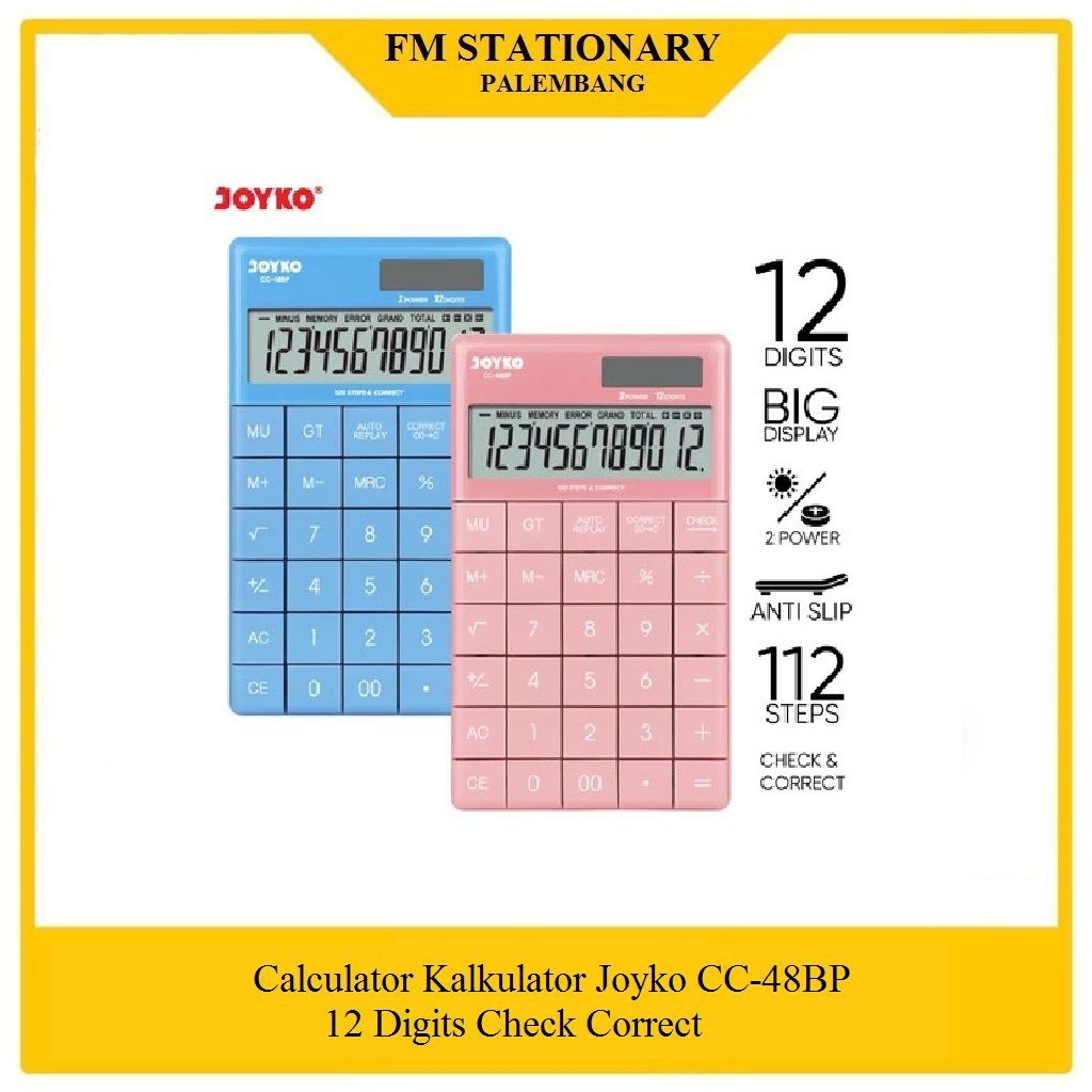 

Kalkulator joyko CC-48BP