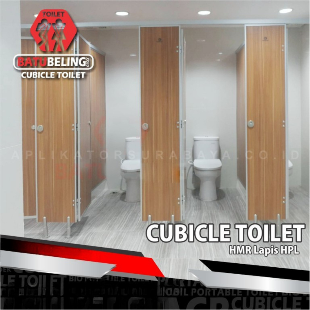 Toilet Cubicle HMR Lapis HPL / Cubicle Toilet HMR / Cubicle Toilet Lapis HPL / Toilet Mall, Kantor, 