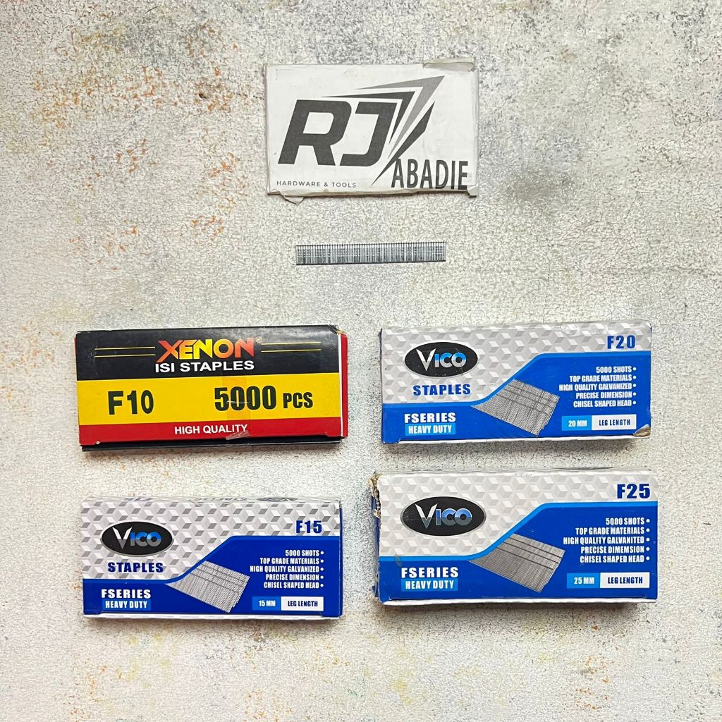 

[5000PCS] Refill Isi Staples Paku Tembak Xenon F 10 15 20 25 30 40 50